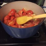 Tomatoes In Pot