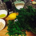 Green Herbs Salad Ingredients