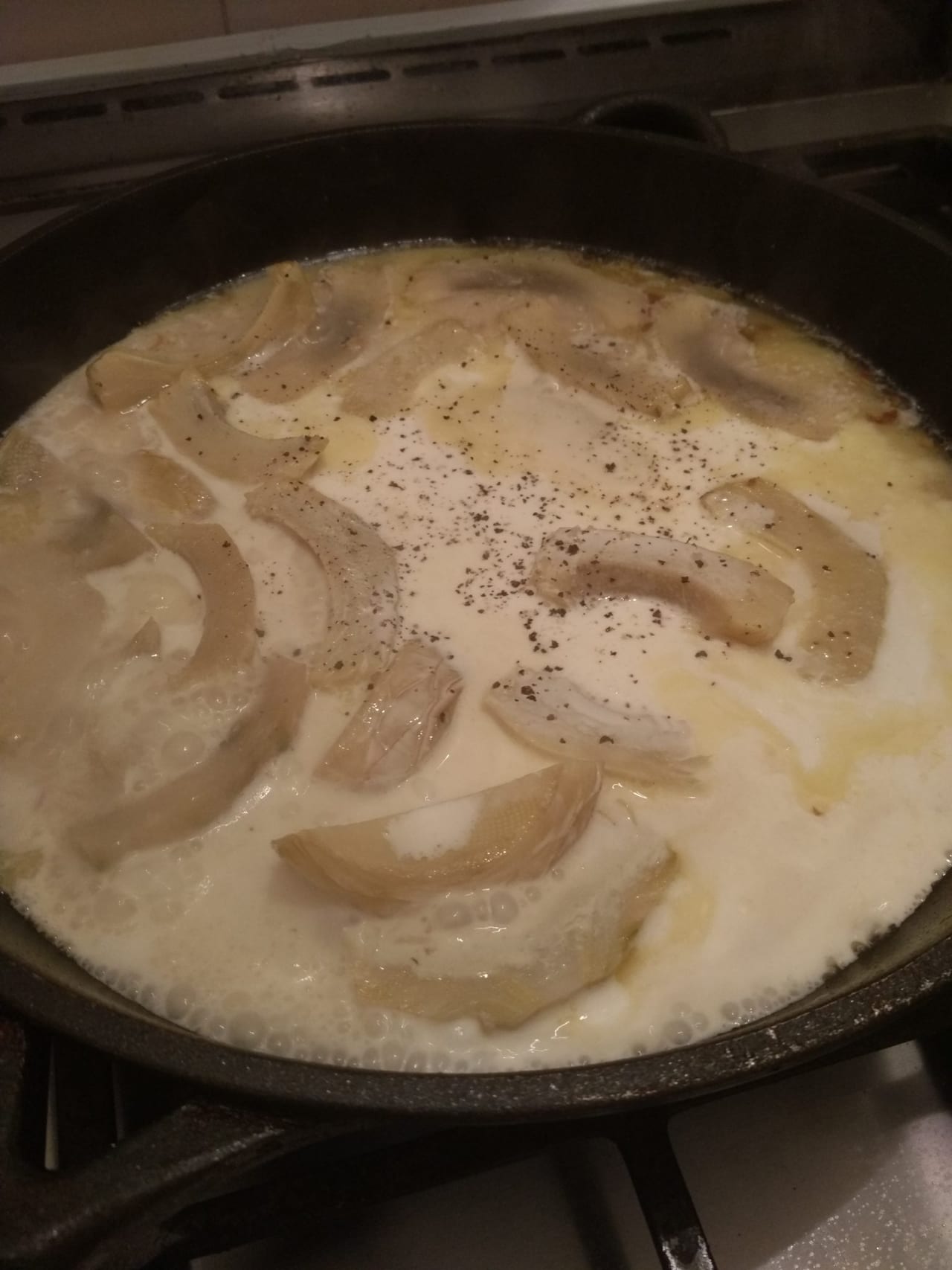 pasta with artichoke