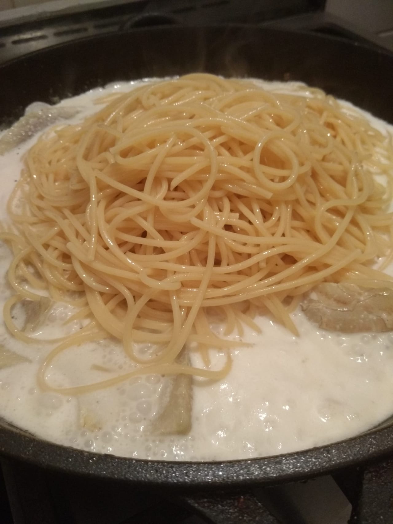 pasta with artichoke