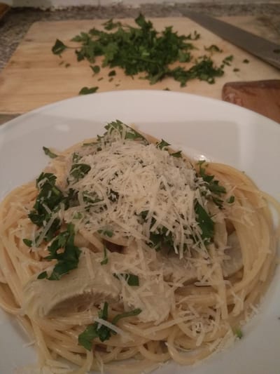 Pasta with Artichokes