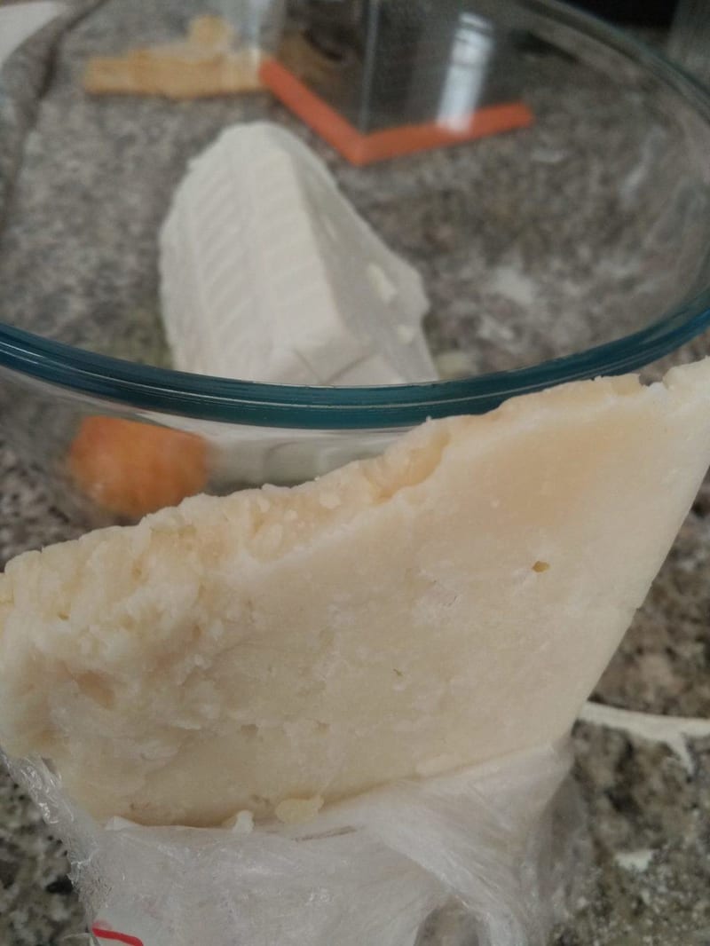 ricotta and pecorino