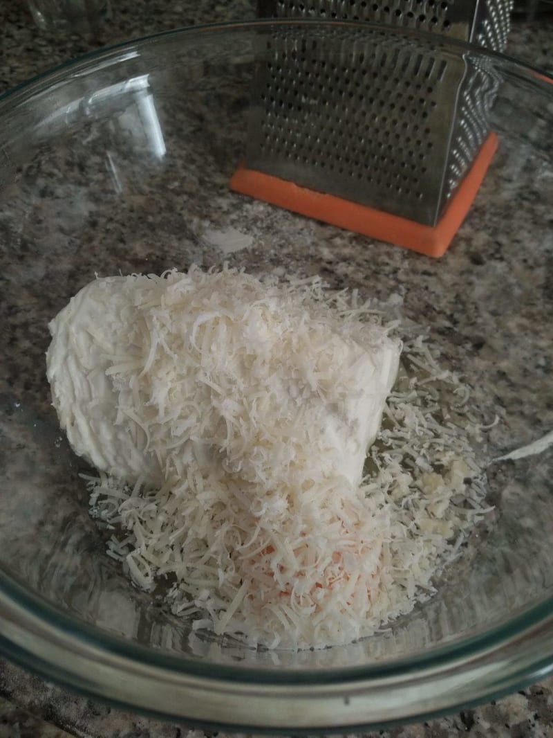 ricotta and pecorino