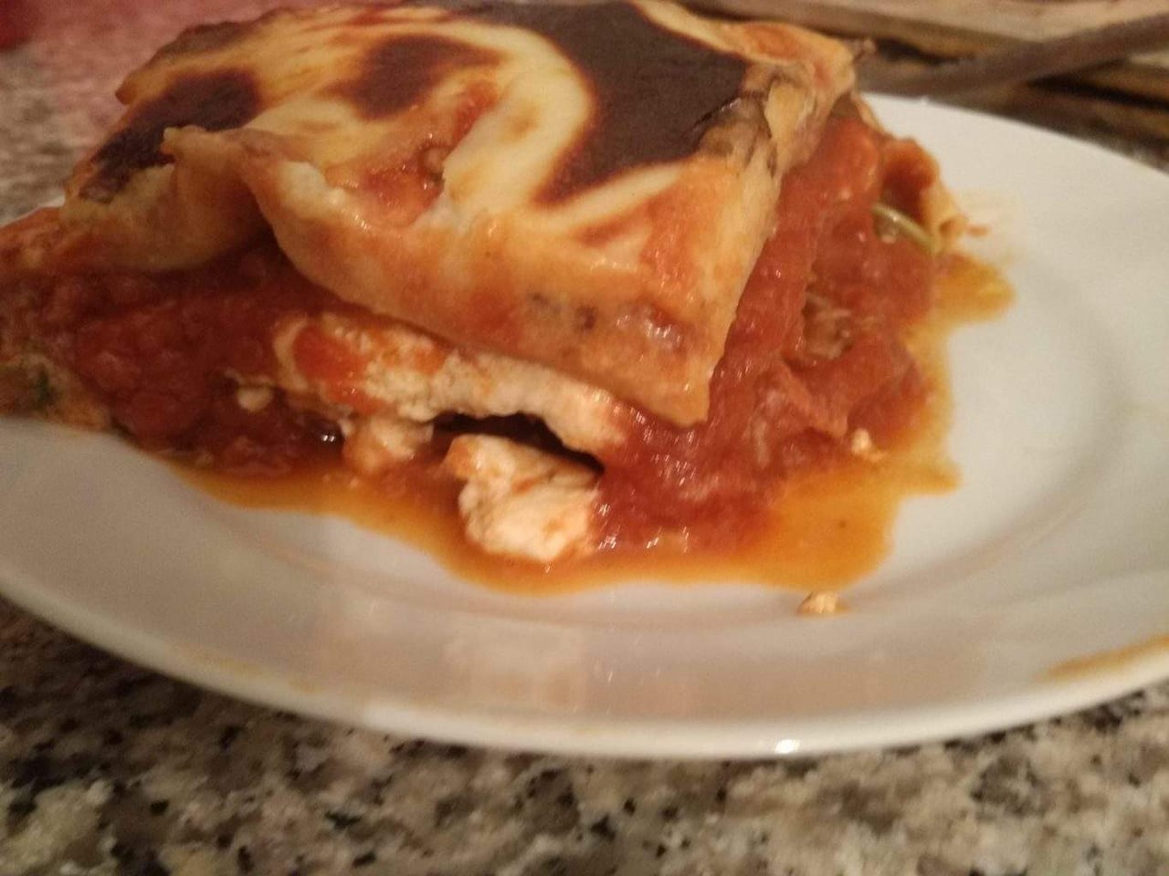 meat ricotta lasagna