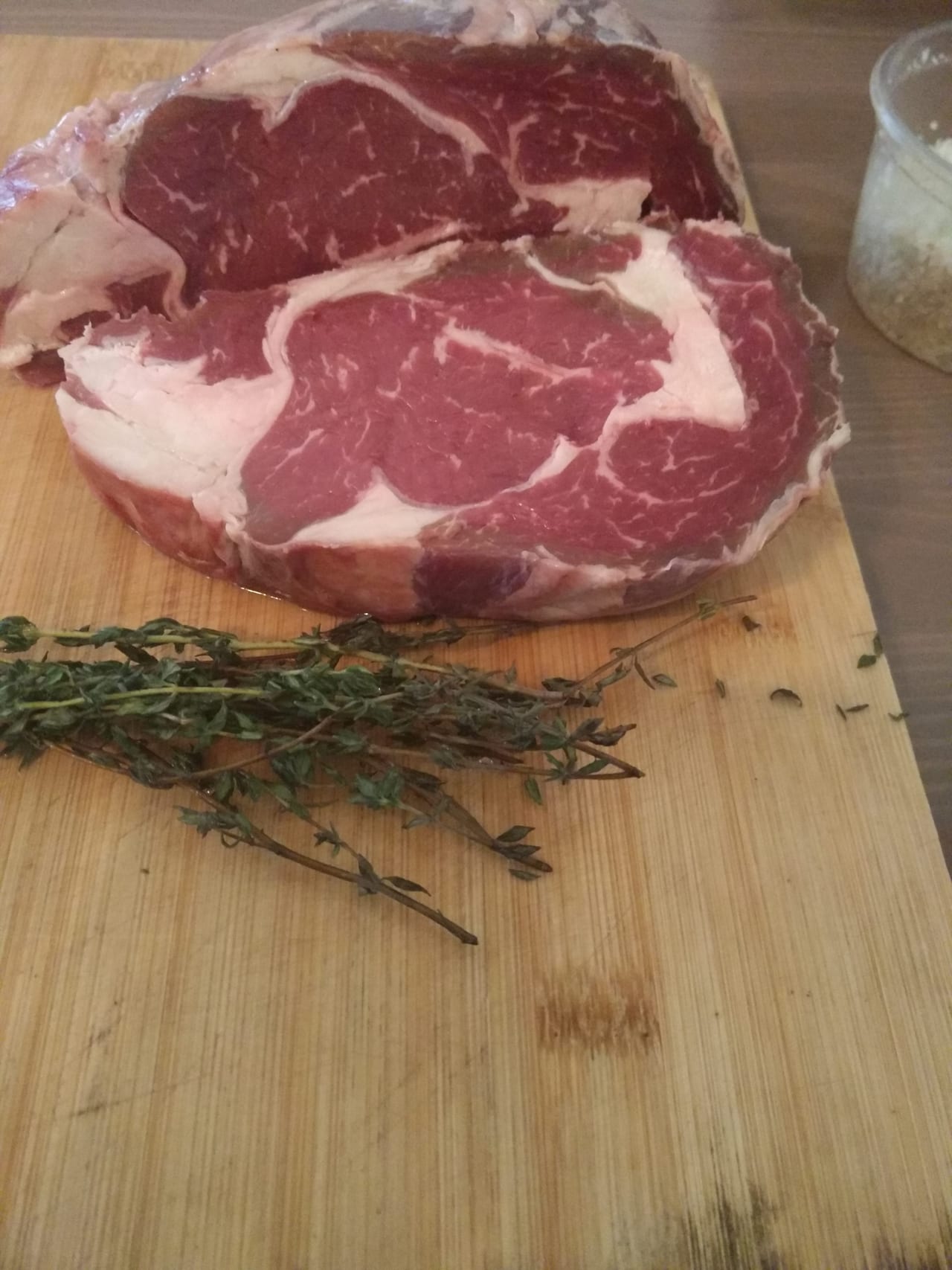 entrecote steak sous vide
