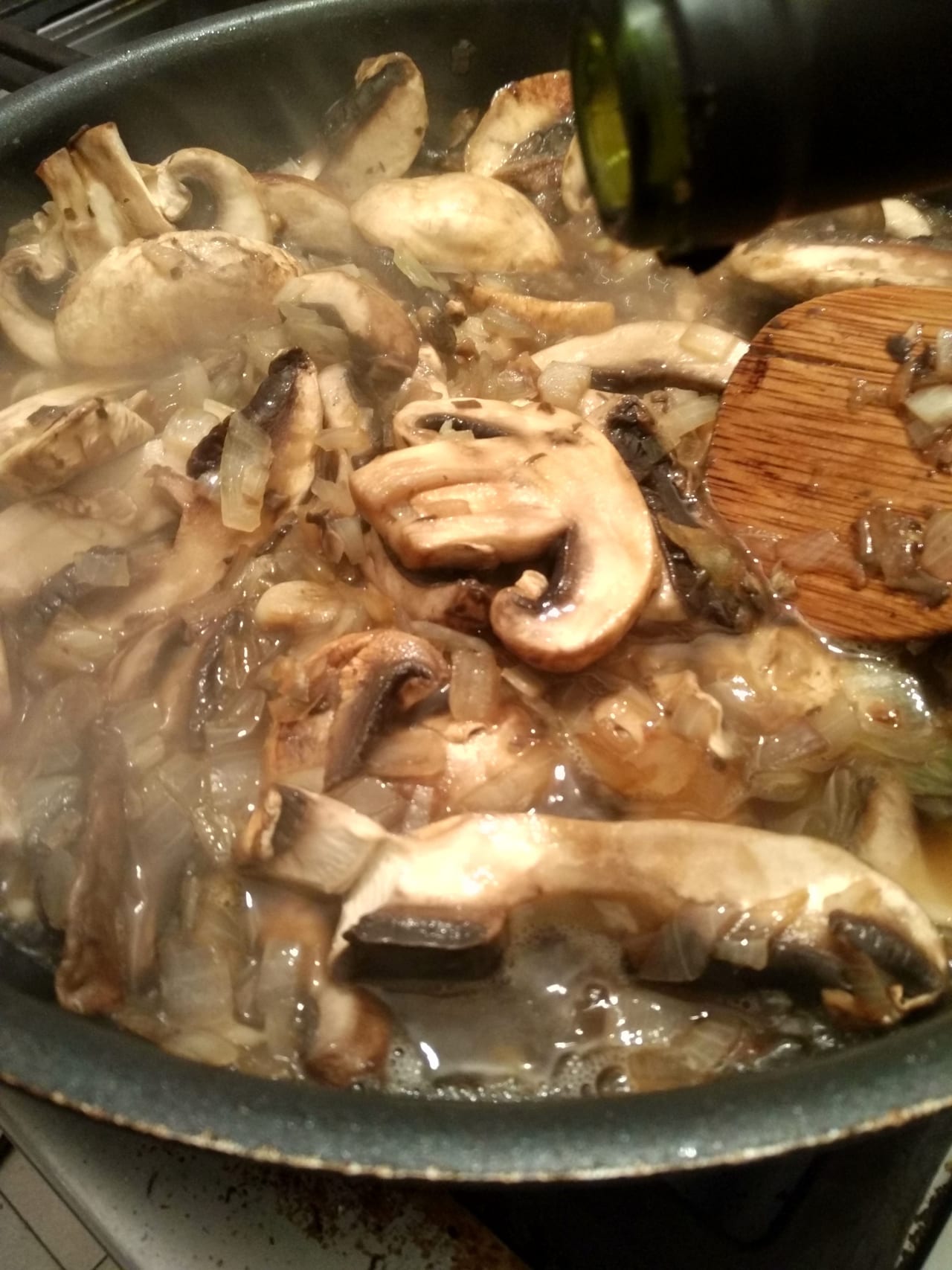 polenta with Mushroom Ragu