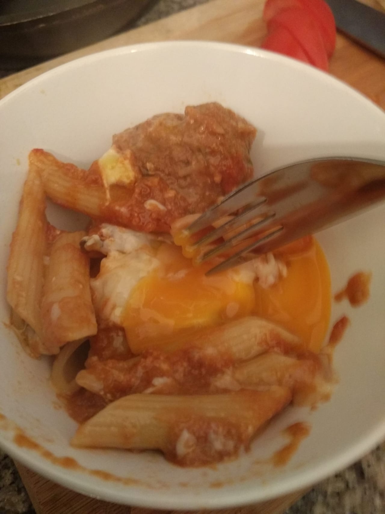 Meatballs with Penne pasta