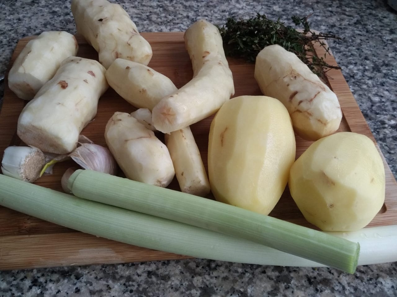 Jerusalem Artichoke Soup