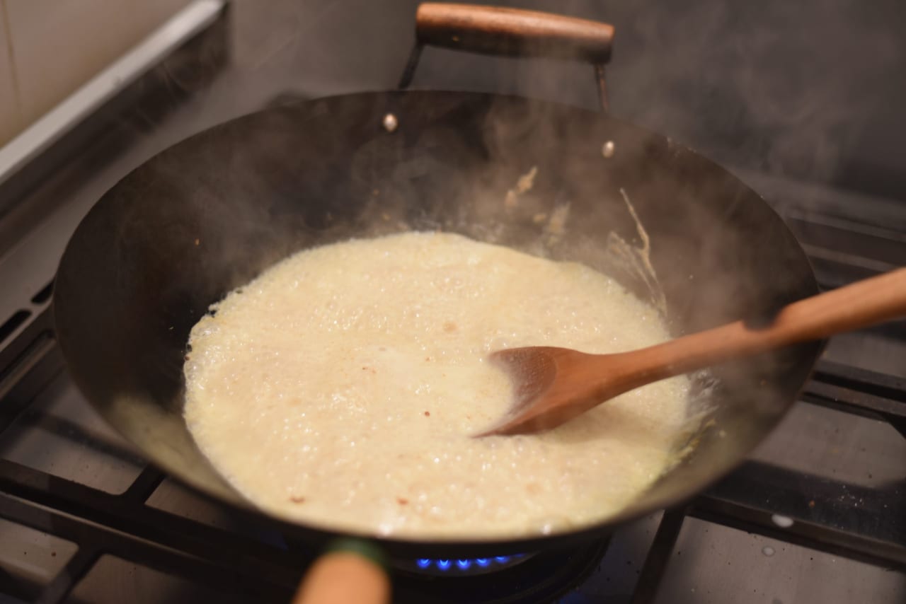 Coconut curry chicken wings