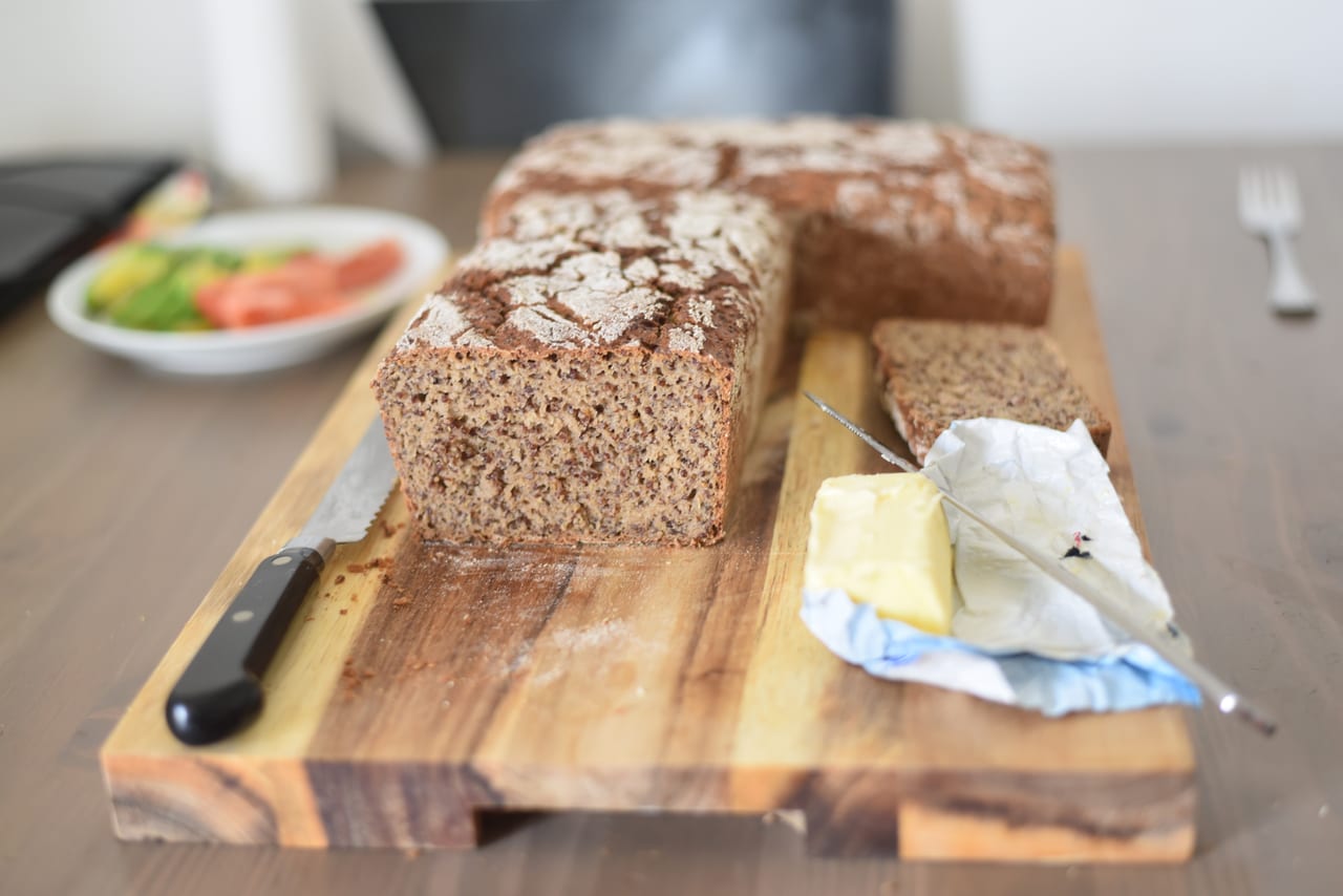 rye red quinoa bread