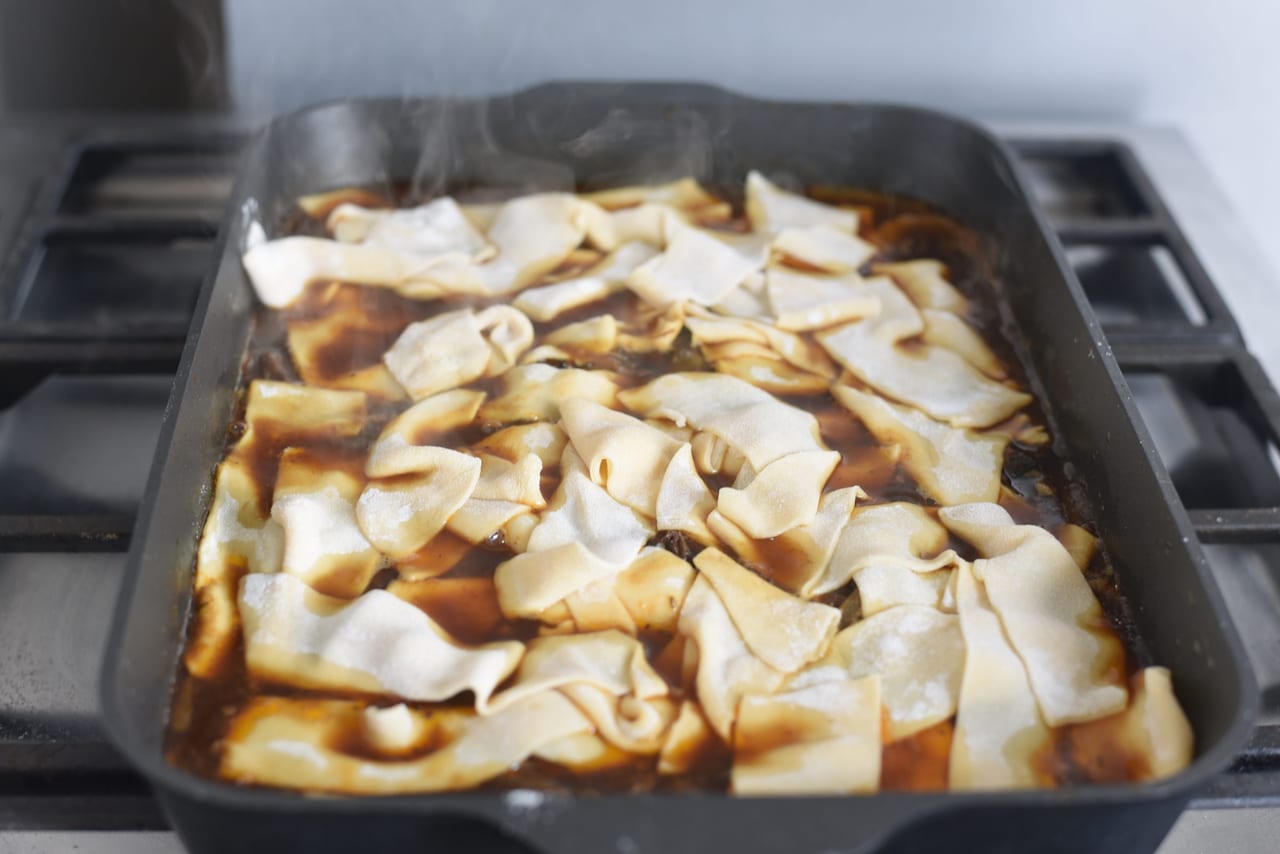 fresh pasta bourguignon