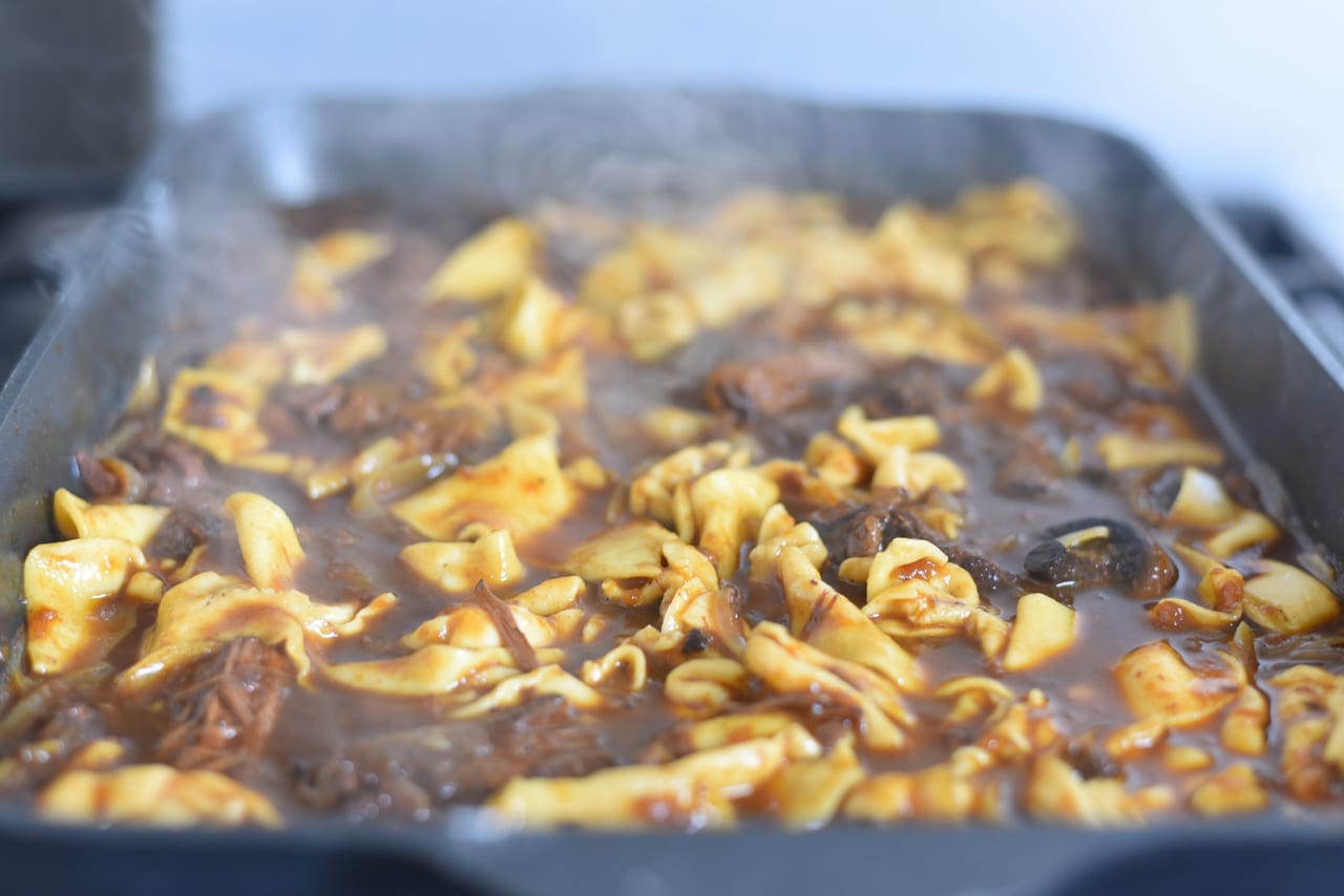 fresh pasta bourguignon