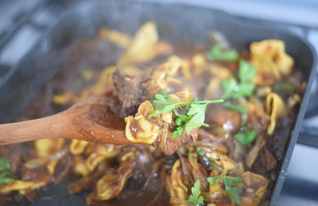 fresh pasta bourguignon