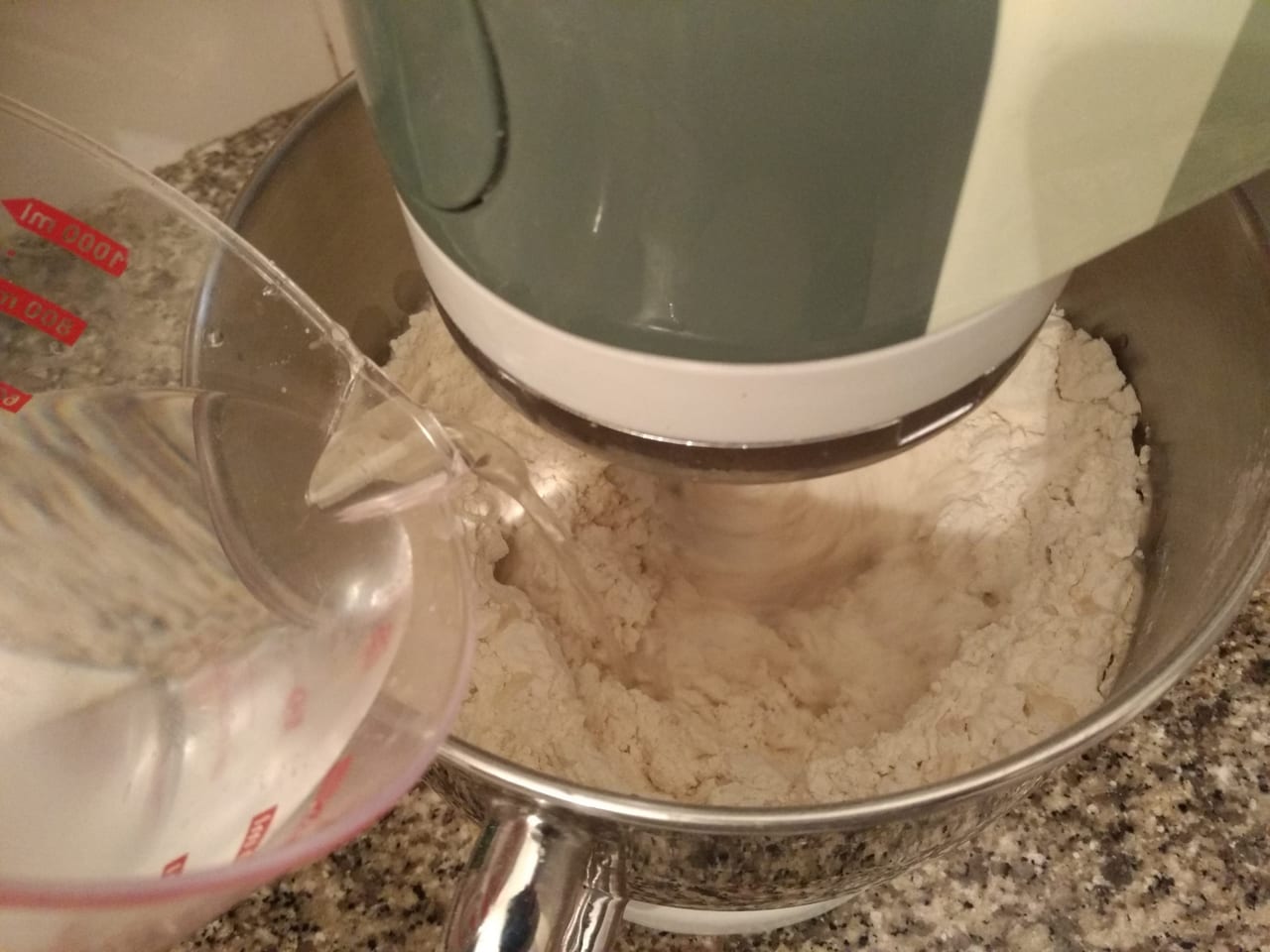 thin-crust pizza dough