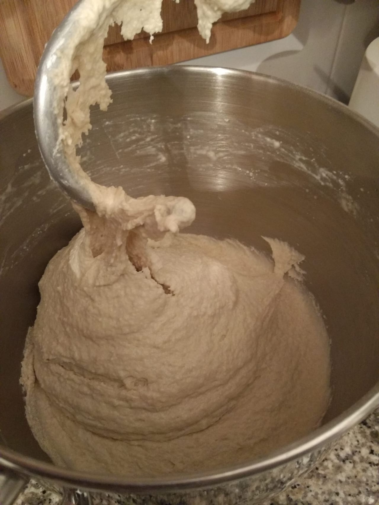 thin-crust pizza dough