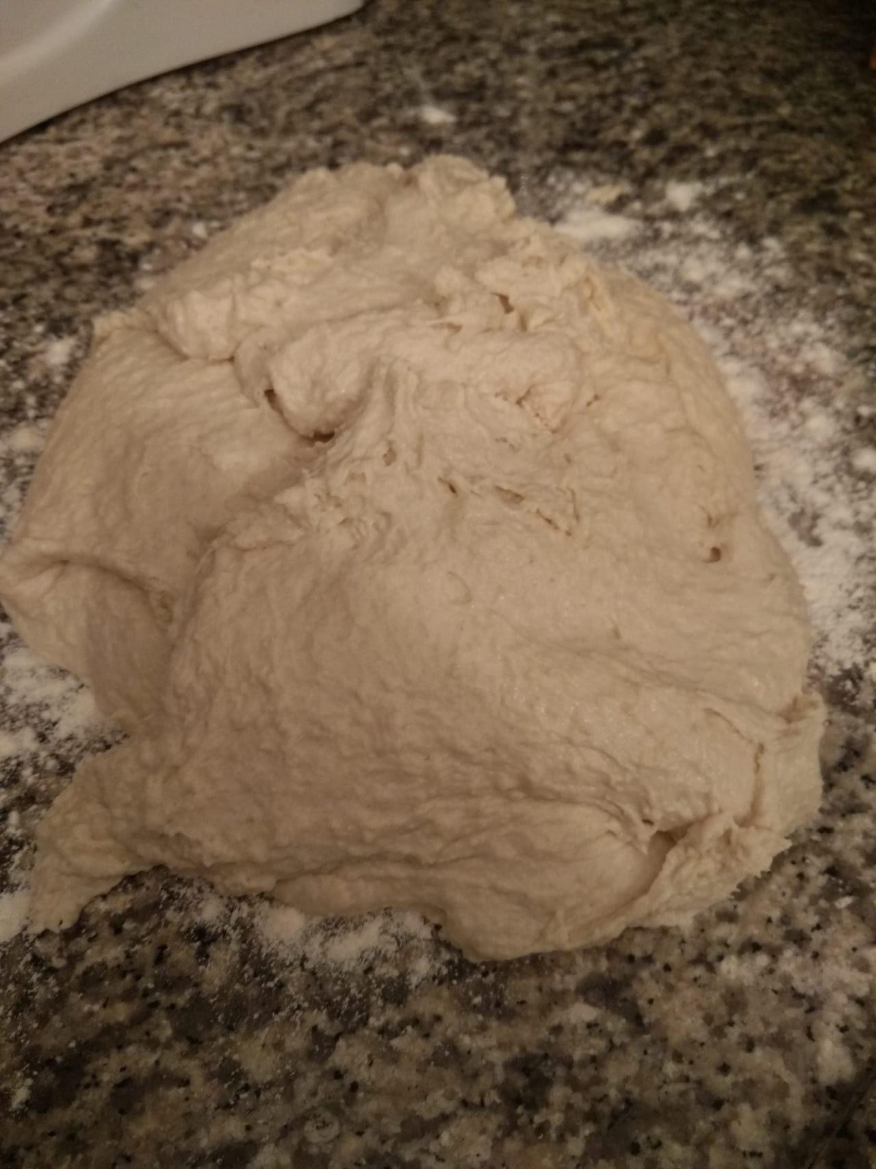 thin-crust pizza dough