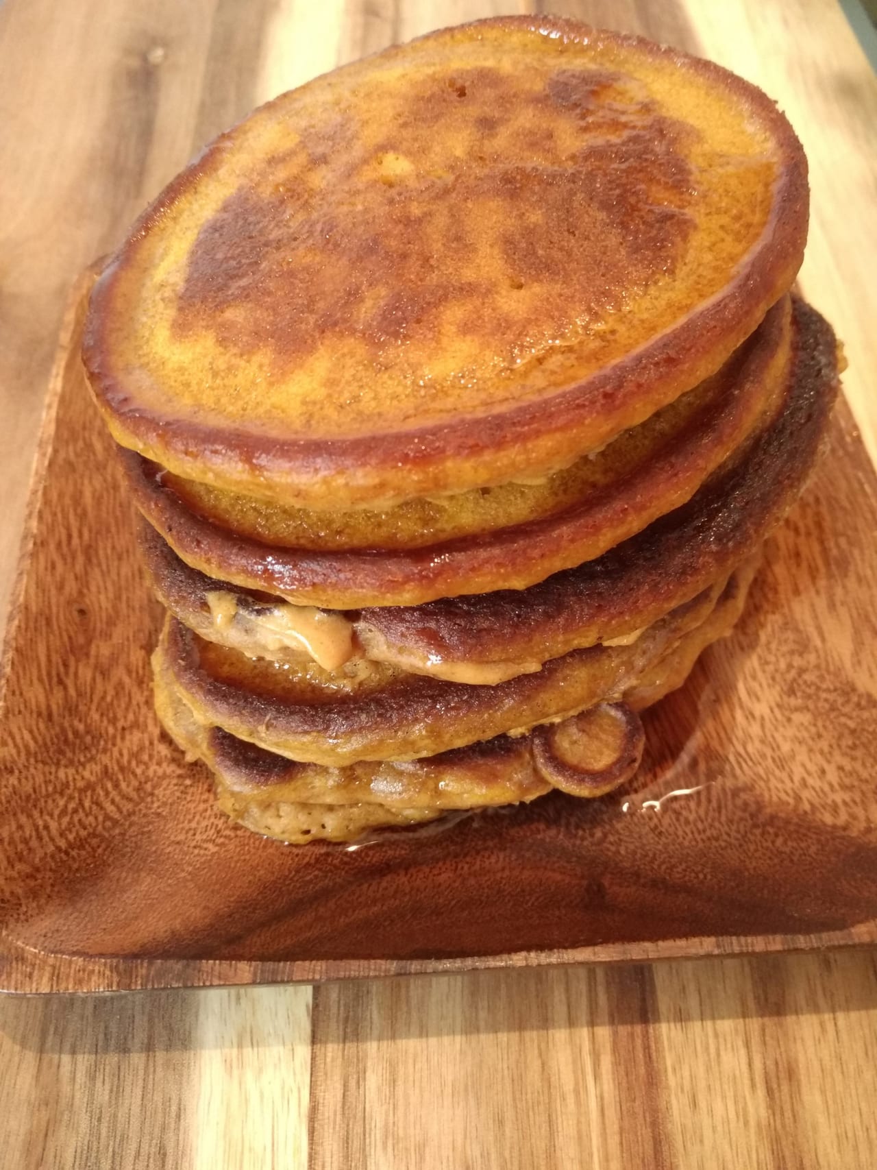 Coconut Pumpkin Pancakes