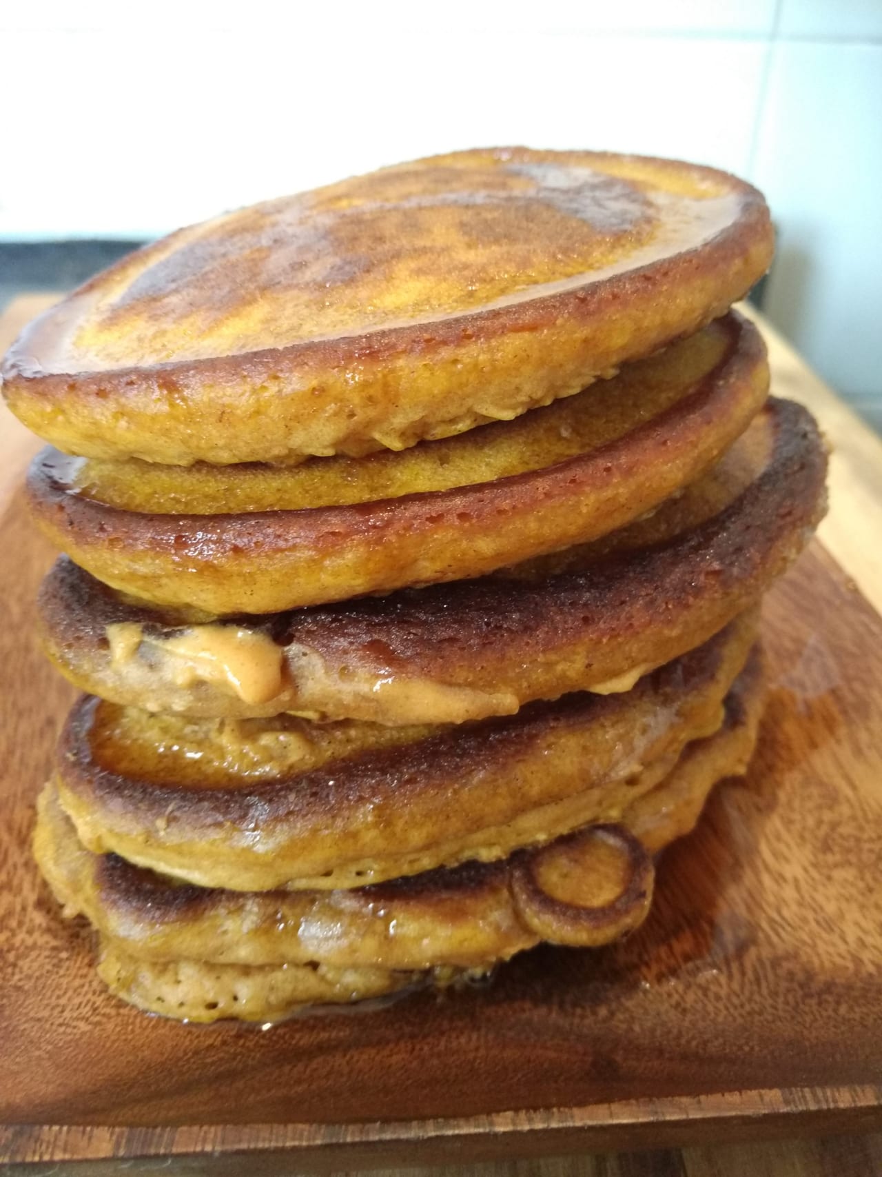 coconut pumpkin pancakes