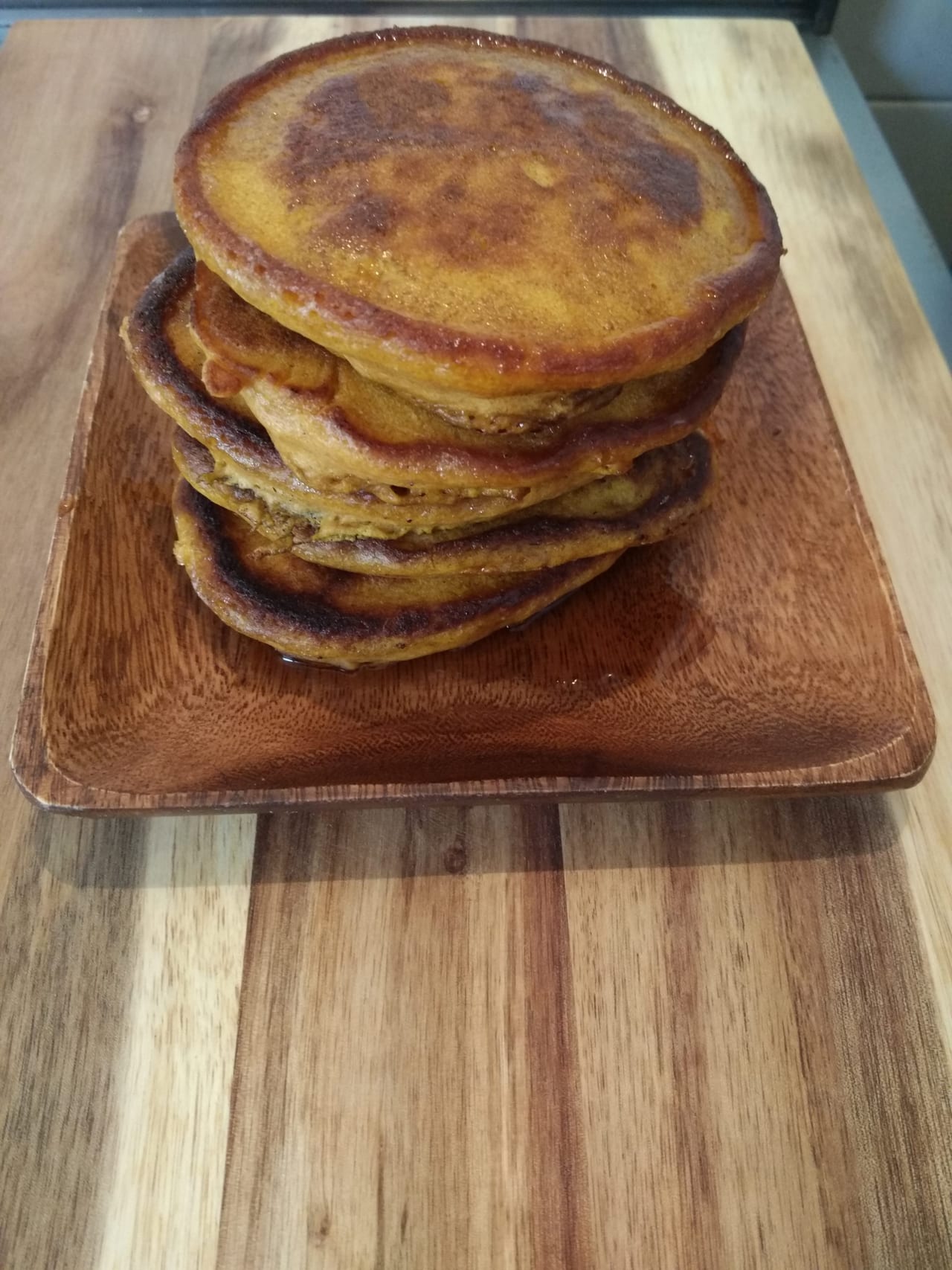 coconut pumpkin pancakes