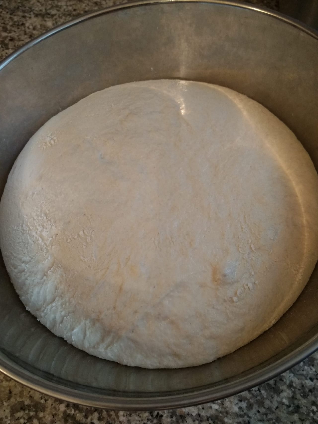 thin-crust pizza dough