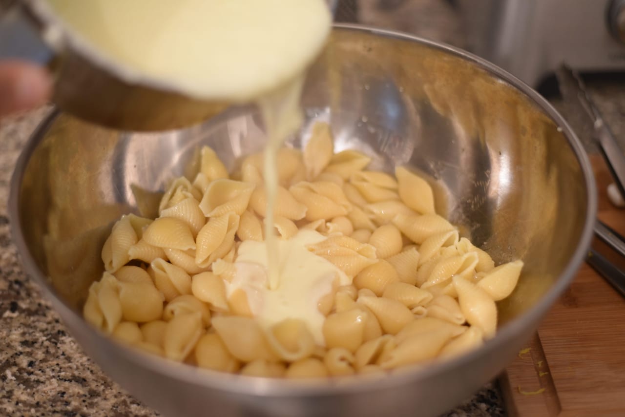 lemon cauliflower pasta
