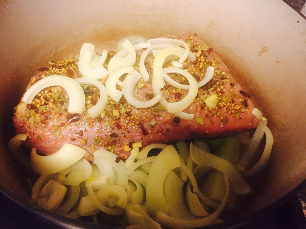 Cover With Lid After Browning