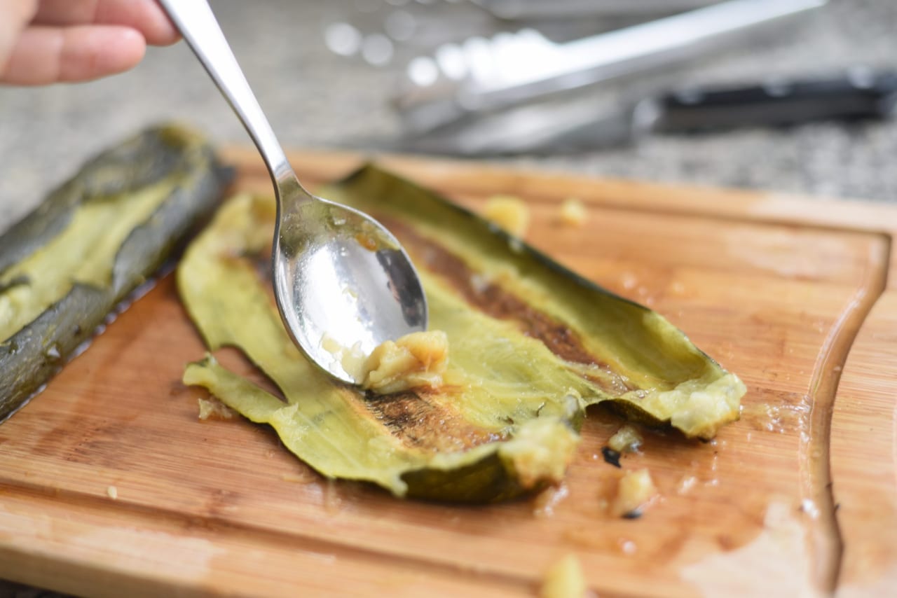 Yogurt Tahini zucchini puree
