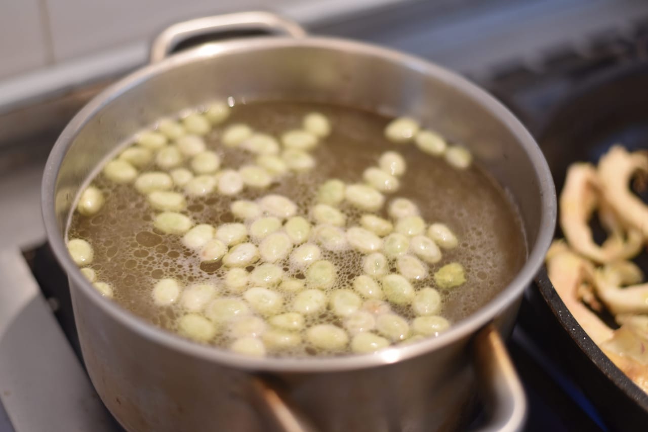 artichoke and zucchini risotto