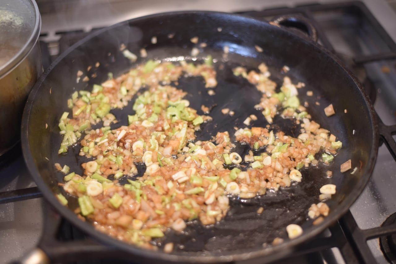 artichoke and zucchini risotto