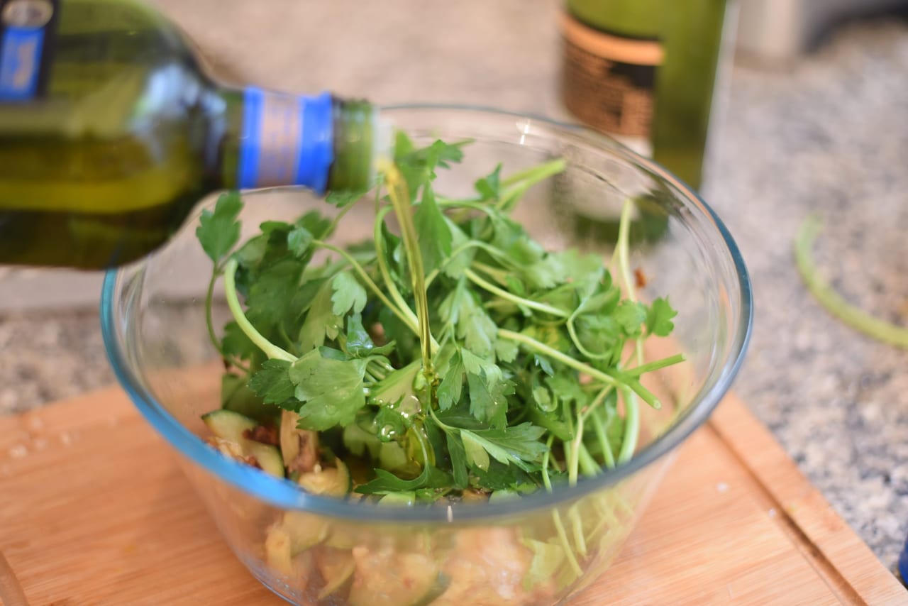 artichoke and zucchini risotto