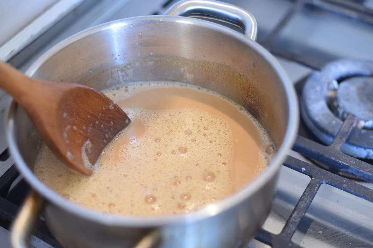 Salted caramel ice cream