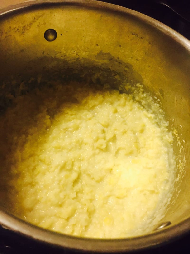 adding-water-butter