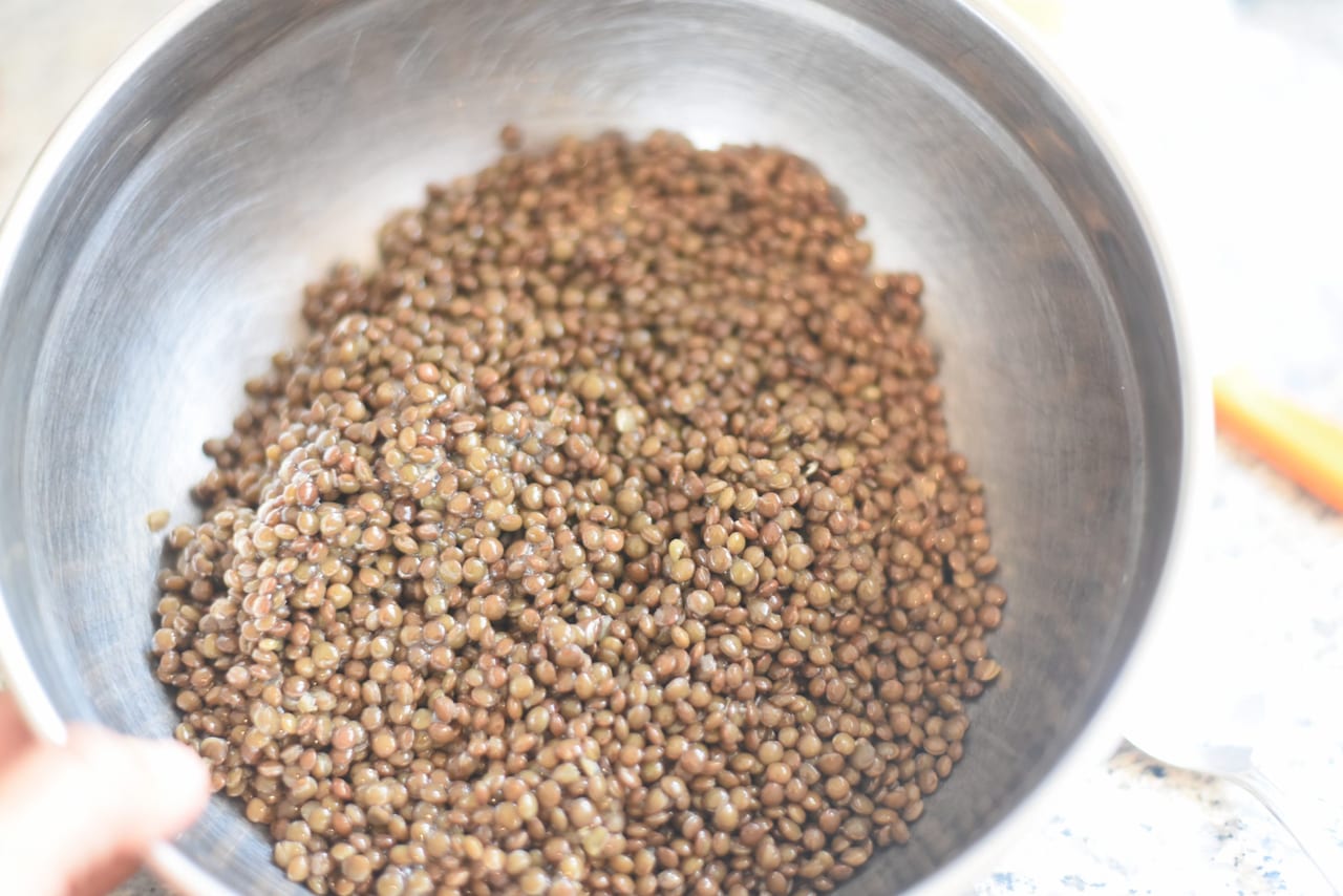 Lentils and Corn Salad