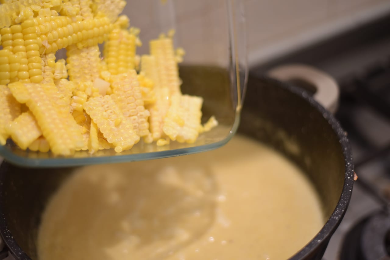 Mexican corn soup