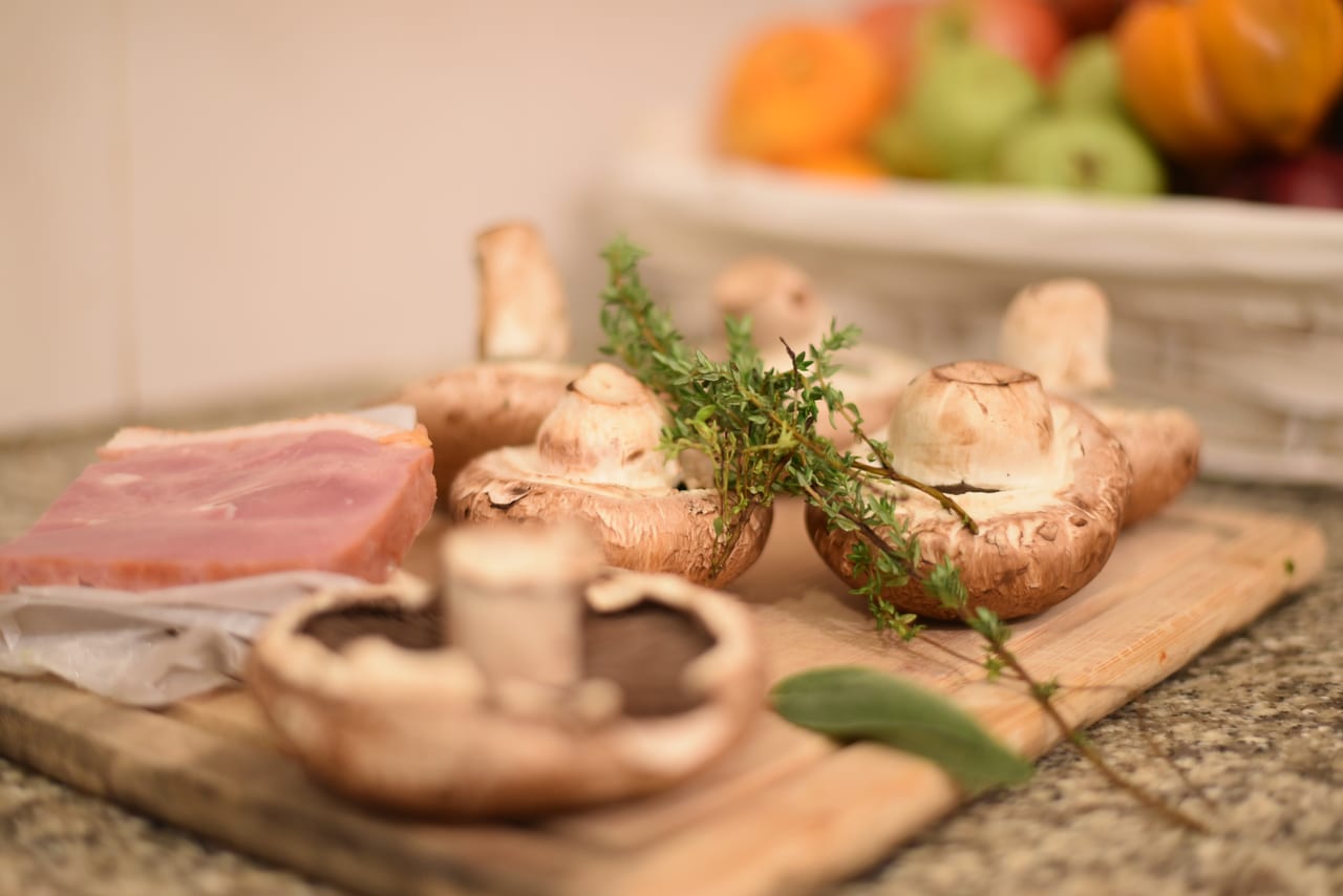 Radiatori Duck and Mushroom Pasta