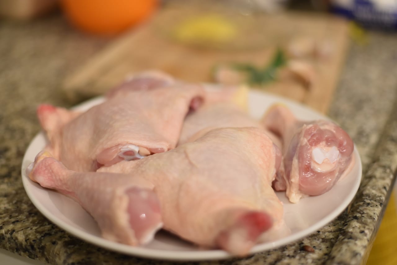 Roasted Chicken in Lemon Sauce