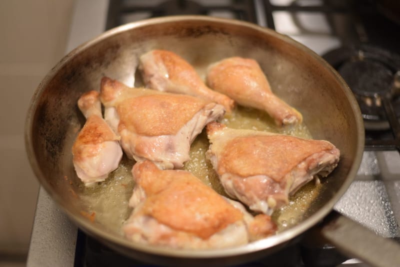 Roasted Chicken in Lemon Sauce