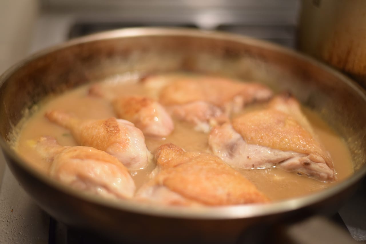 Roasted Chicken in Lemon