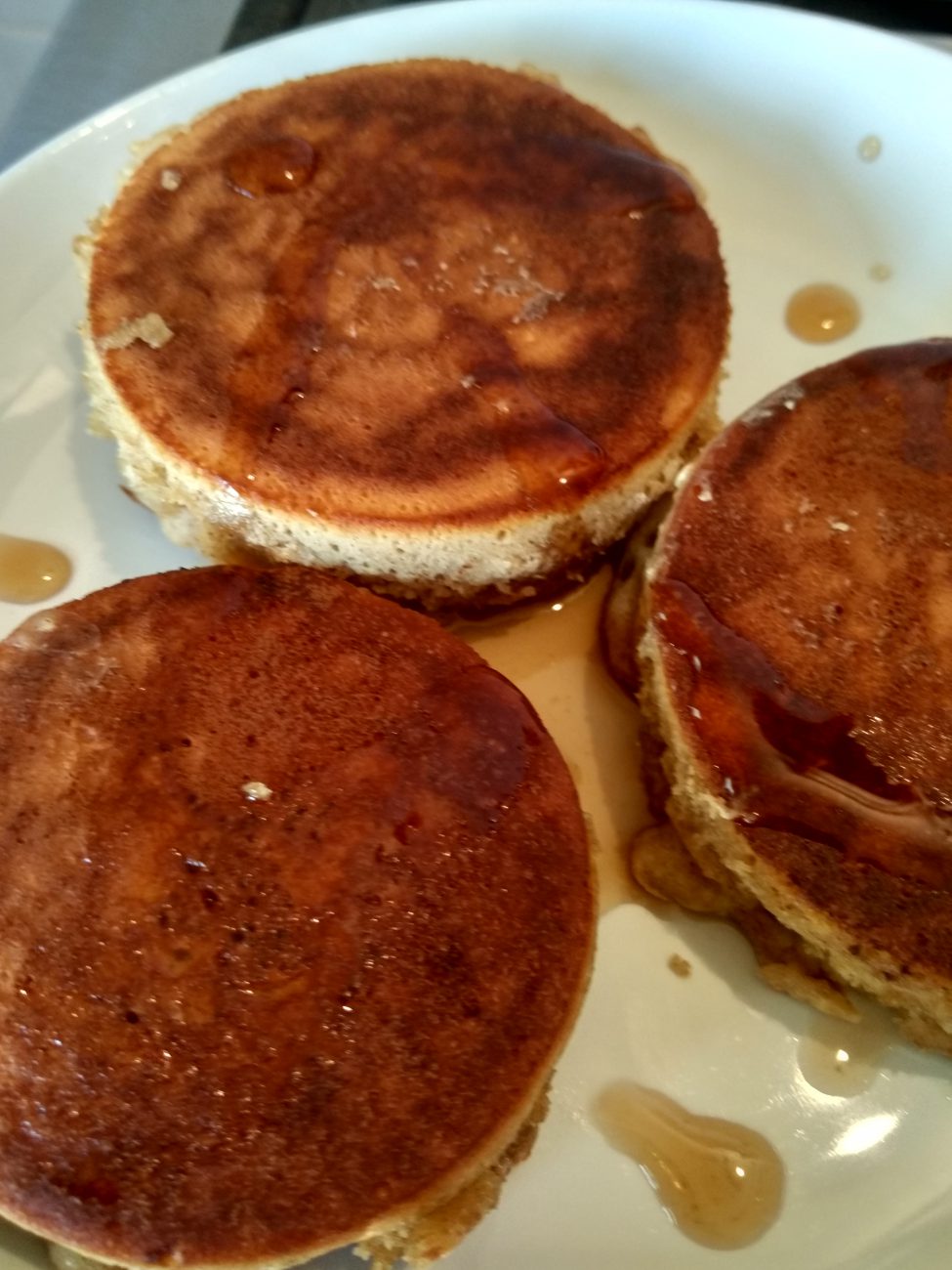 Whole-wheat Oatmeal Pancakes