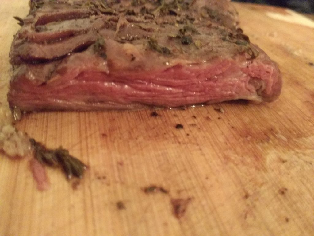 Sous-vide Skirt steak