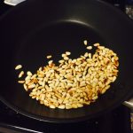 Roasting Pine Nuts