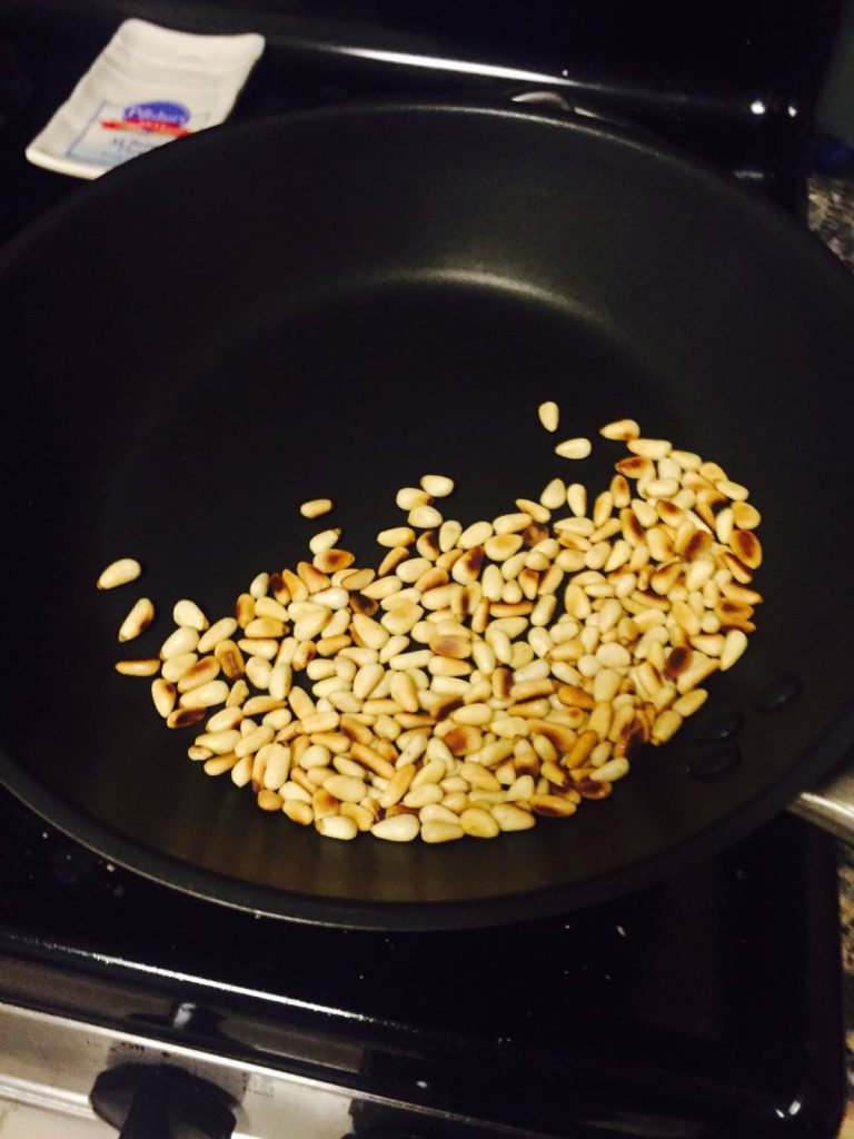 Roasting Pine Nuts Cook in city Enjoy the cooking action!