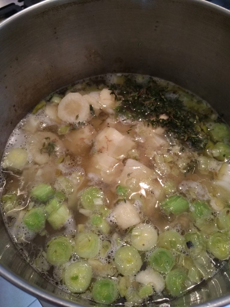 Jerusalem Artichoke Soup