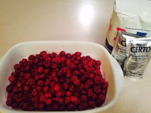 cherry-jam-ingredients