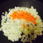 Adding Chopped carrot