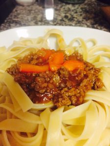 Mom's quick Bolognese