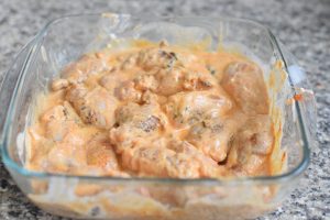 Coconut curry chicken wings