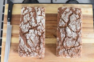 rye red quinoa bread