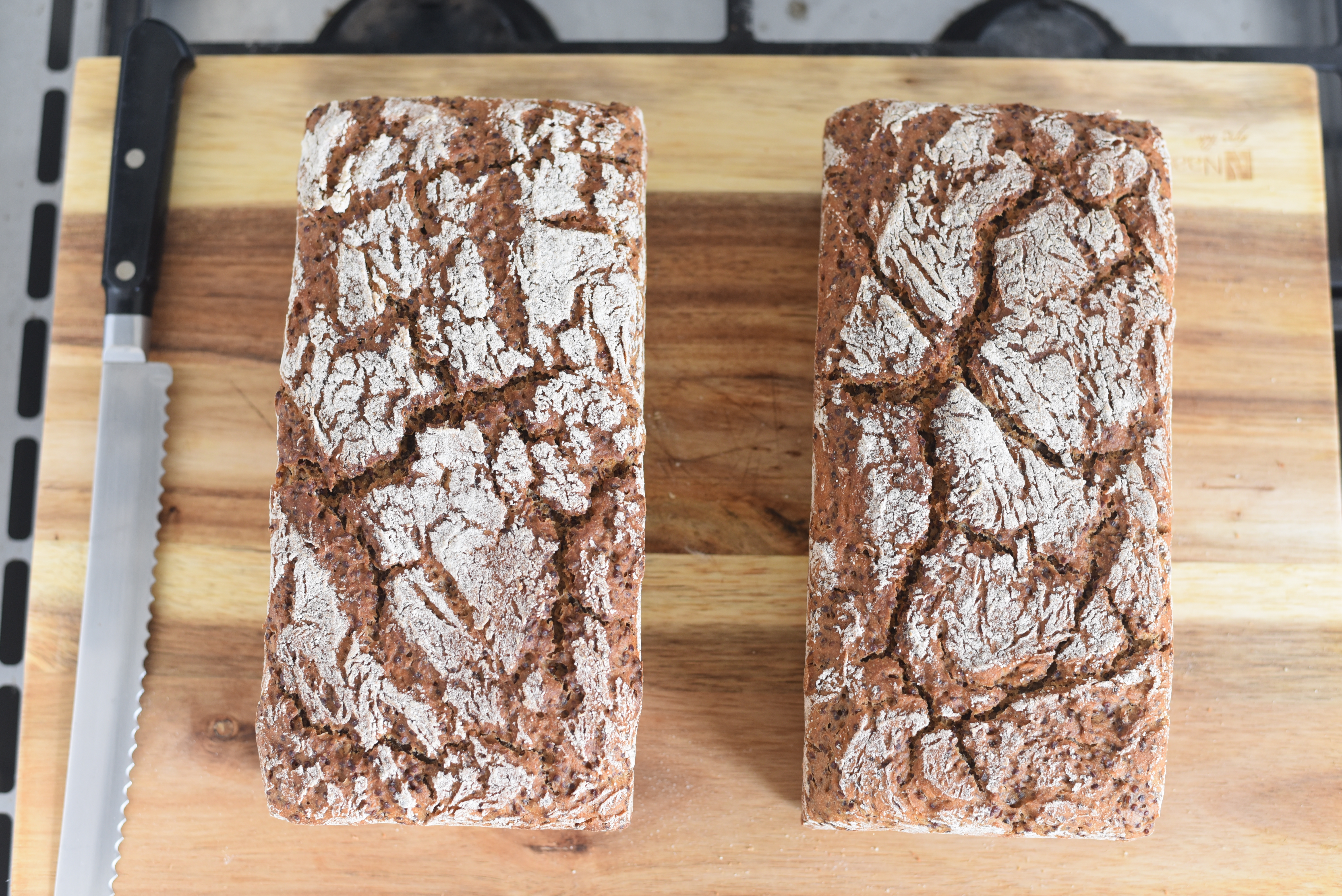 rye red quinoa bread - Cook in city - Enjoy the cooking action!