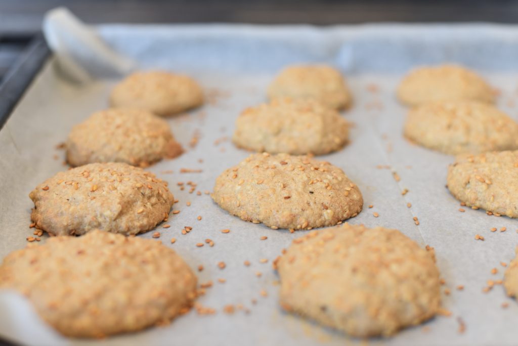 teff tahini cookies